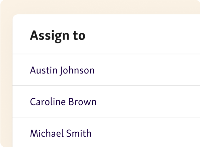 Assign visitors to different queues