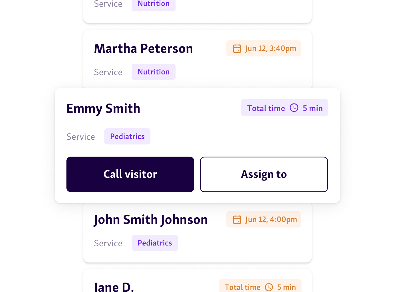 Qminder virtual queue