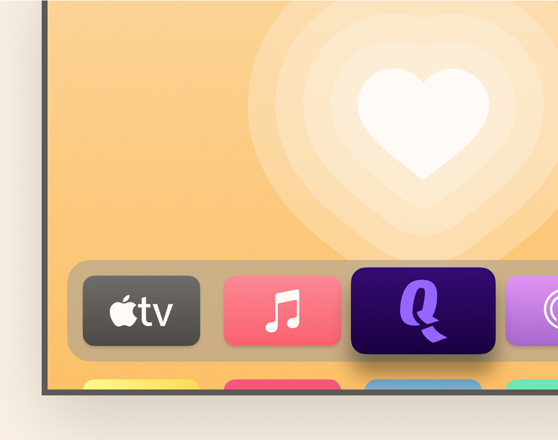 Simple to setup in Apple TV with Qminder app