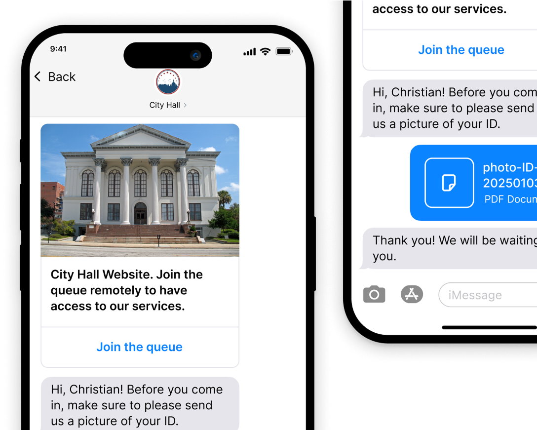 Send branded RCS messages with images