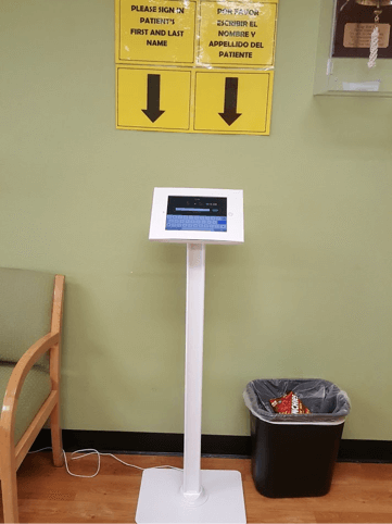 Cure 4 The Kids Check-in Kiosk Setup