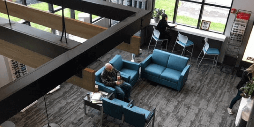 EyeSite waiting area