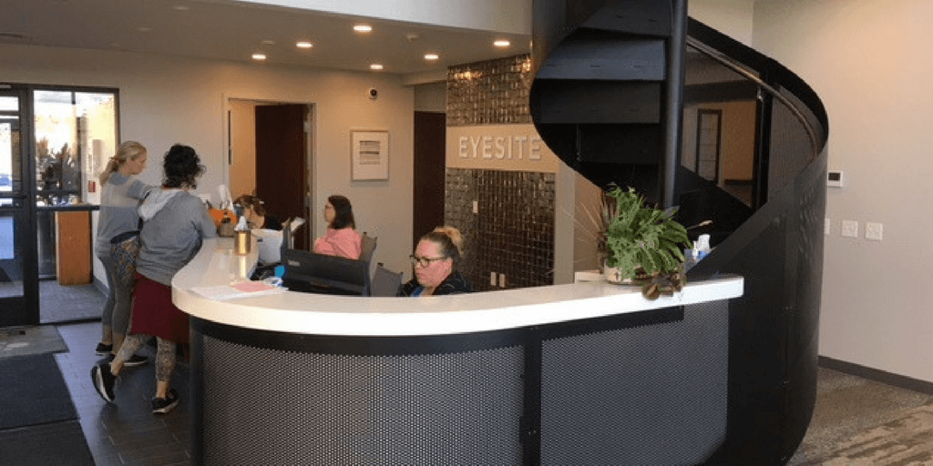 EyeSite reception area