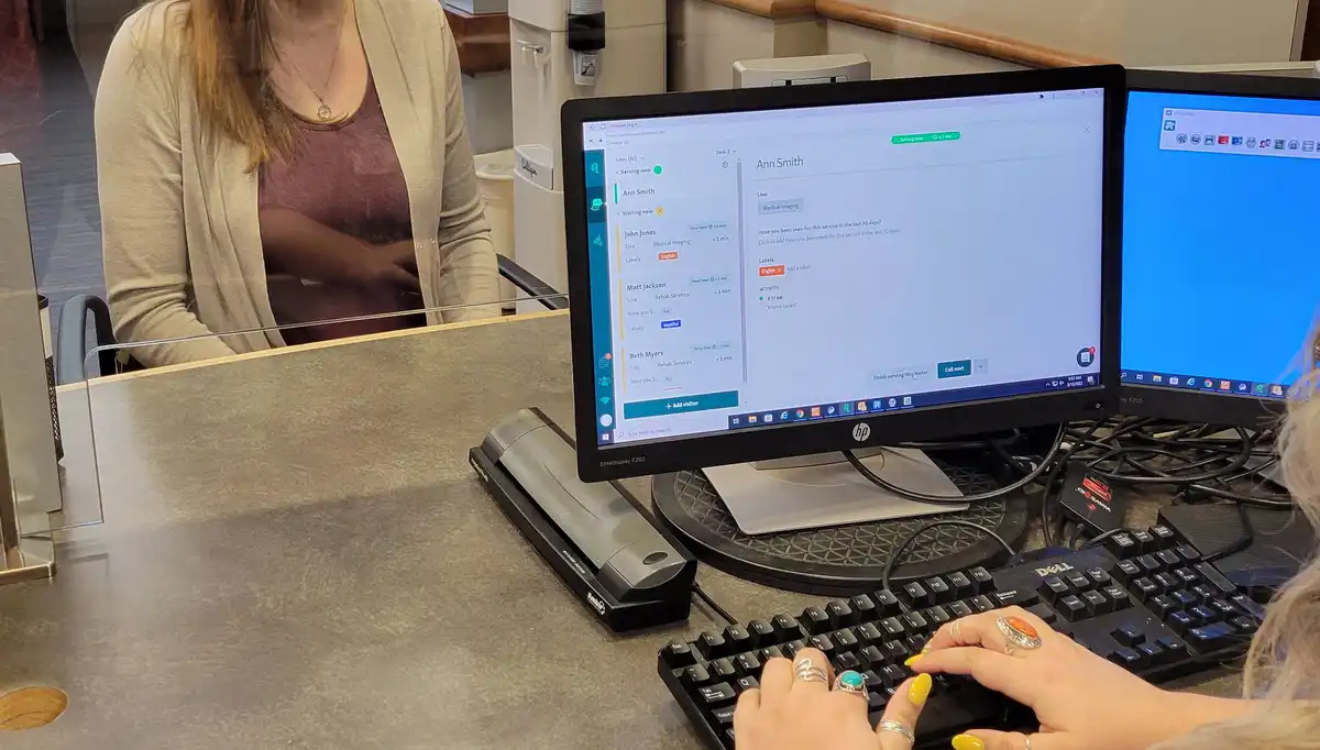 North Kansas City Hospital uses Qminder to check in patients