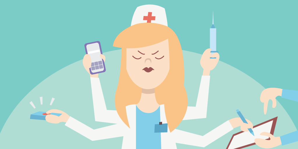 overworked nurses at hospitals