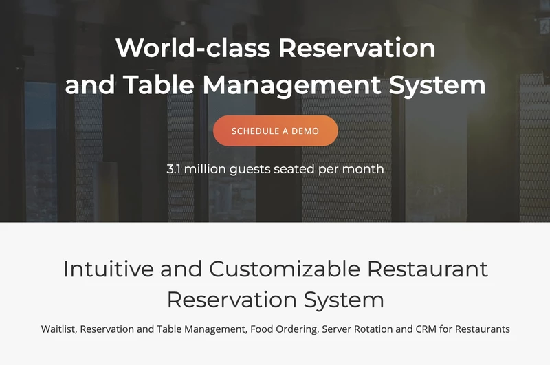 Hostme table management system