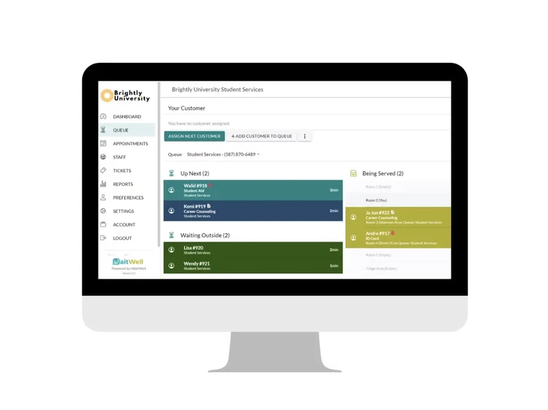 Waitwell virtual waitlist software