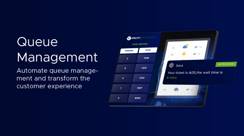 ACF queue management software customer queuing software