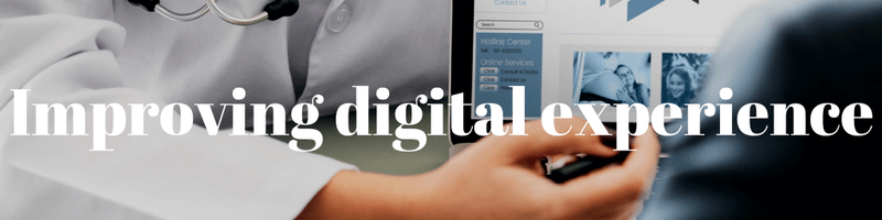 digital experience in healthcare