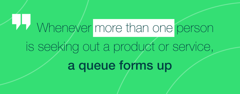 why people form queues