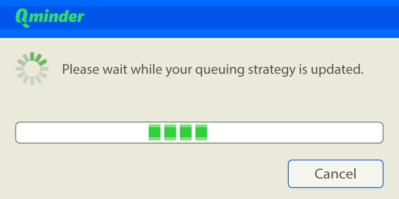 update queuing strategy