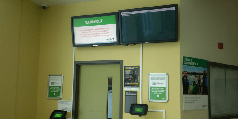 student waiting area in schools