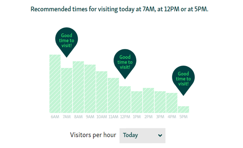 recommended time to visit business