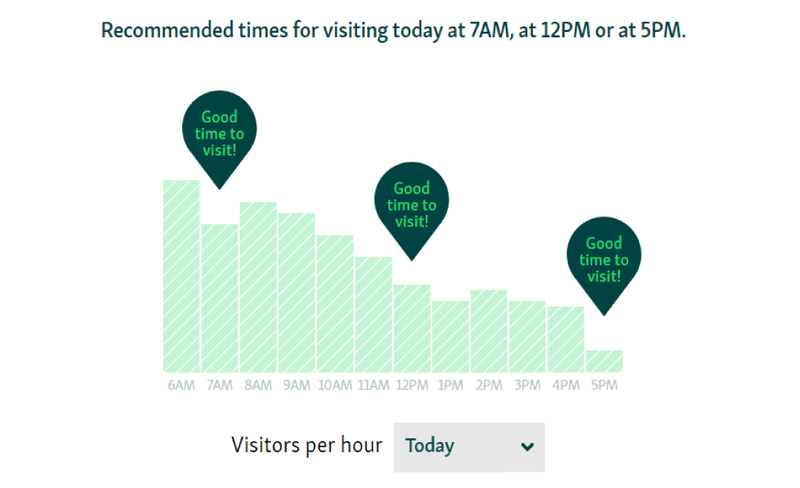 recommended time to visit business