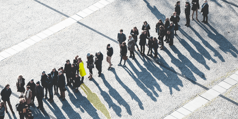 queueing or queuing