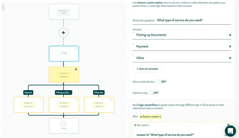 Collect the right information with tailored sign-in flows