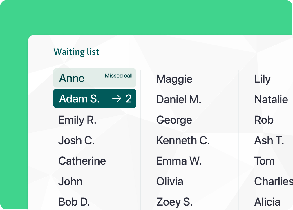 waitlist monitor