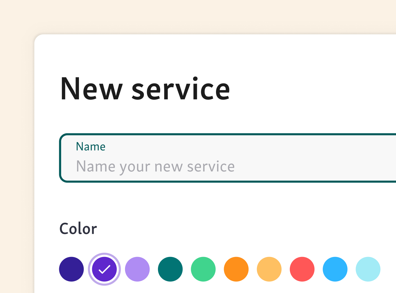 Setup new service line at ease in Qminder